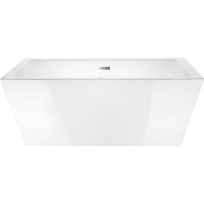 67" Acrylic Freestanding Soaking Bathtub