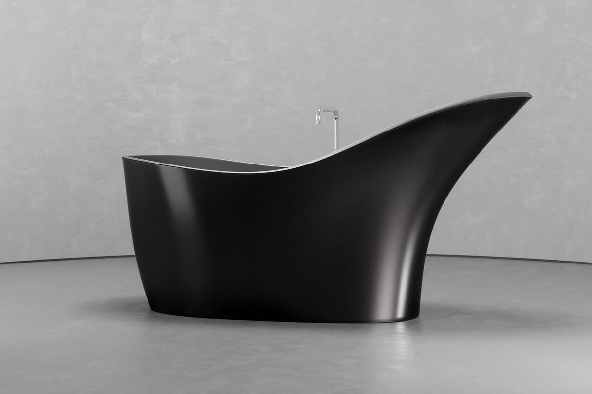 Freestanding Slipper Bathtub, 67.3 in, 79.25 gal