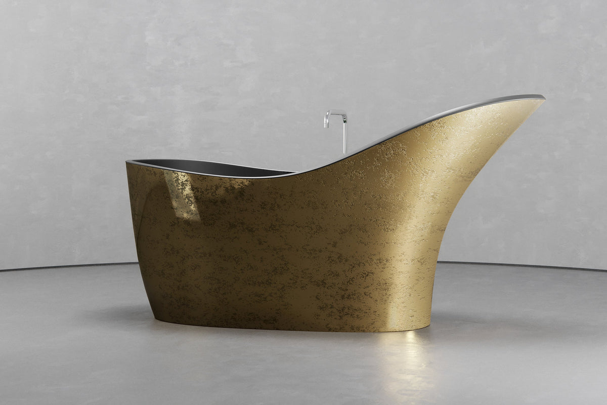 Freestanding Slipper Bathtub, 67.3 in, 79.25 gal