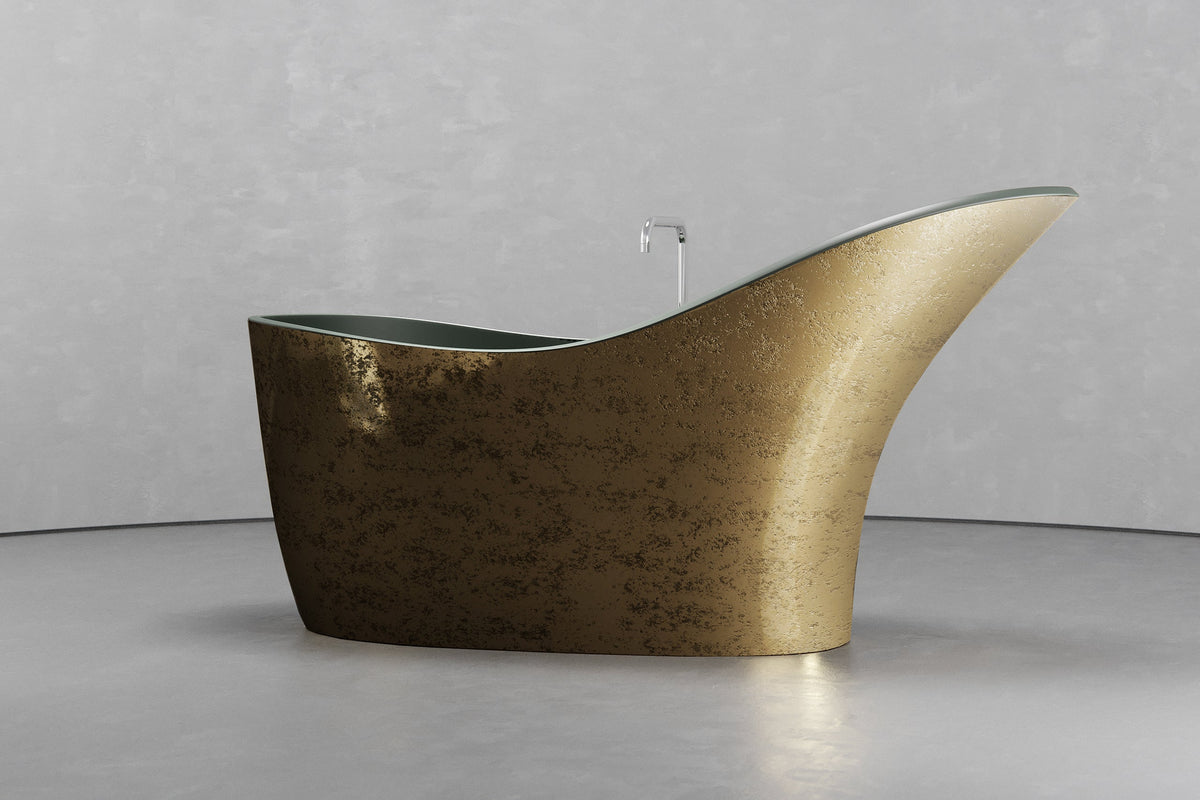 Freestanding Slipper Bathtub, 67.3 in, 79.25 gal