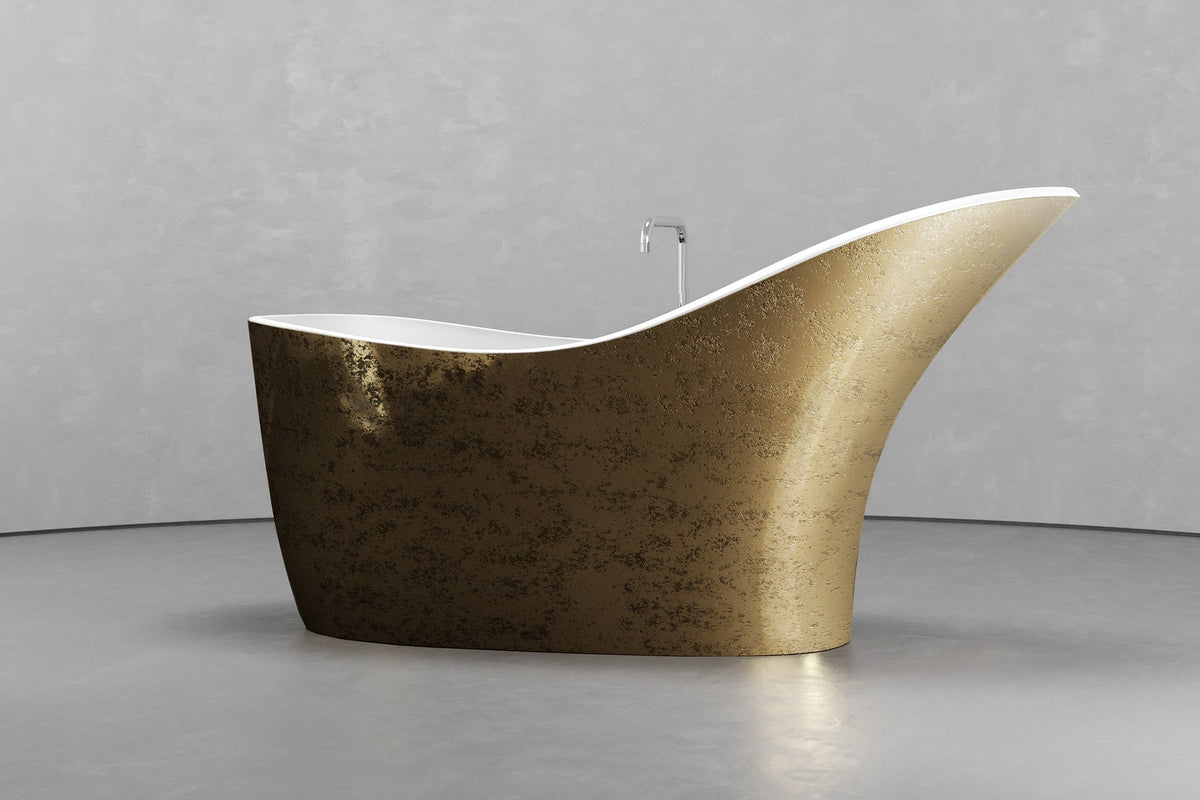 Freestanding Slipper Bathtub, 67.3 in, 79.25 gal