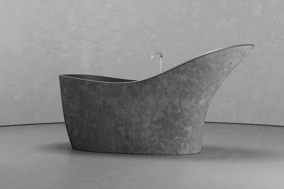 Freestanding Slipper Bathtub, 67.3 in, 79.25 gal
