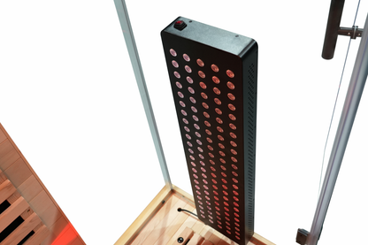 2-Person Full Spectrum Infrared Sauna with Red Light Therapy