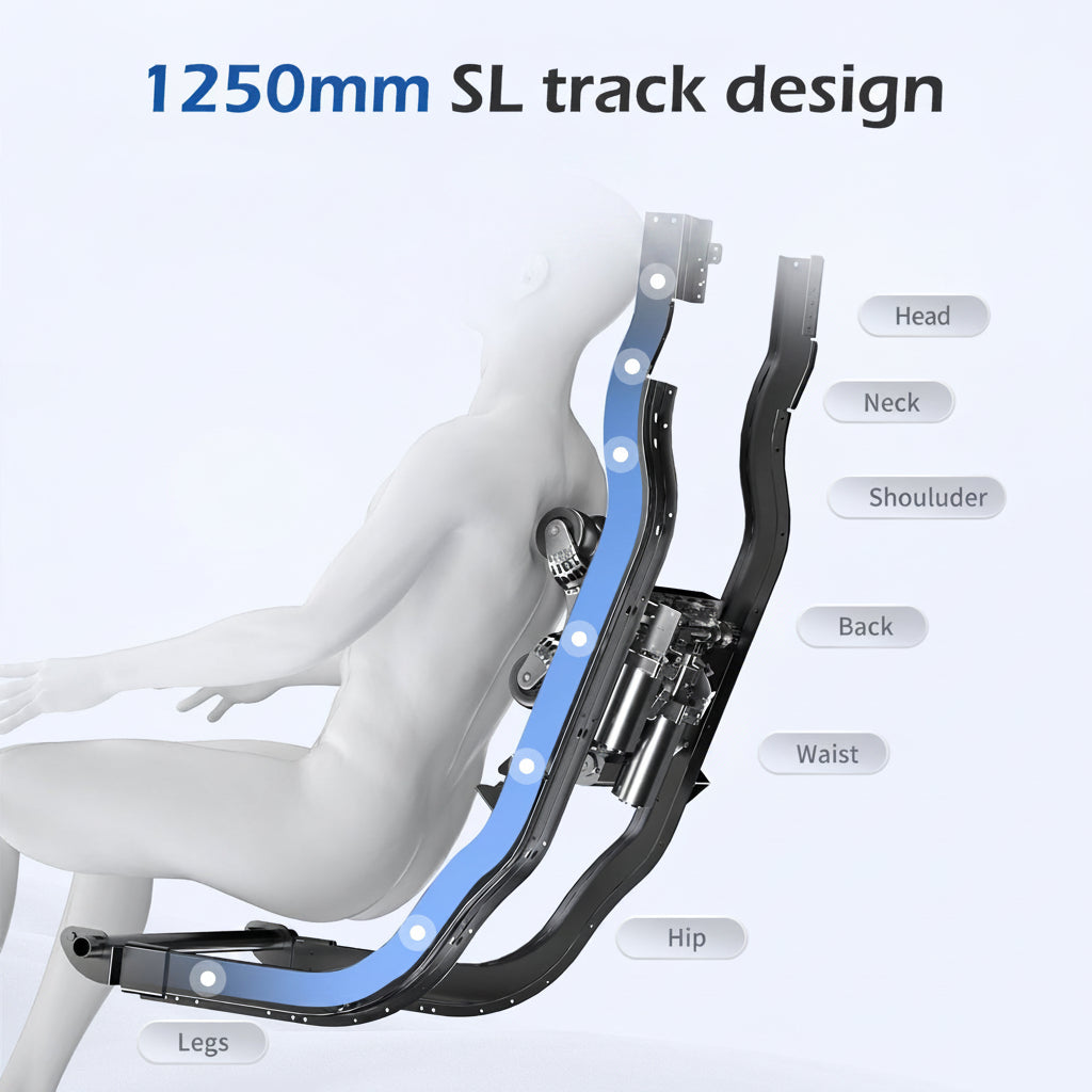 Massage Chair with AI Voice Control, 3D Rollers & Zero Gravity