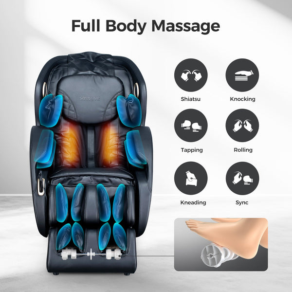 3D Zero Gravity Massage Chair with Voice Control