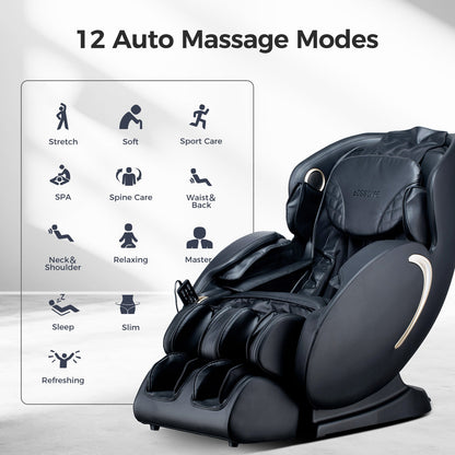3D Zero Gravity Massage Chair with Voice Control