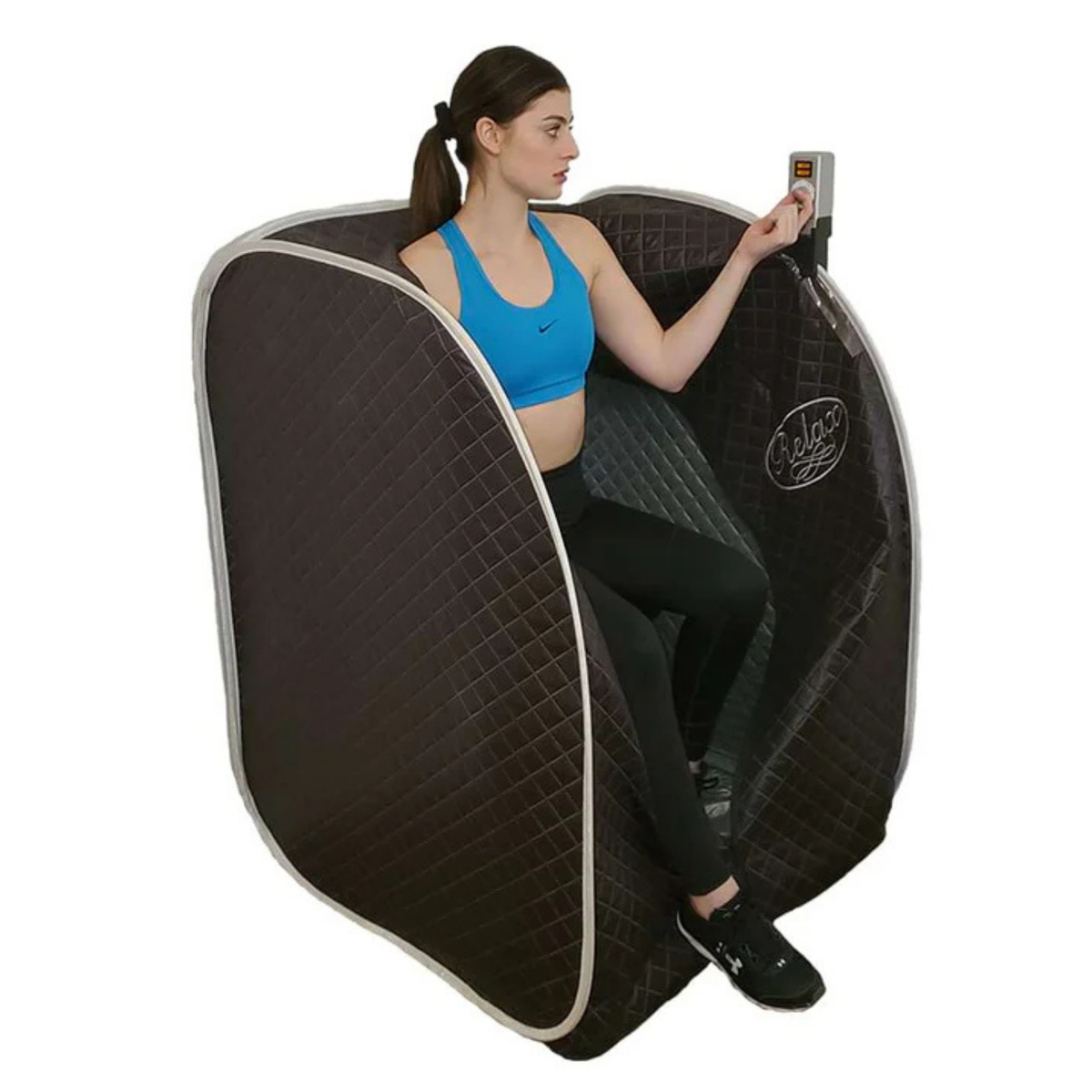 Black Pro Far Infrared Sauna with Reinforced Insulated Tent