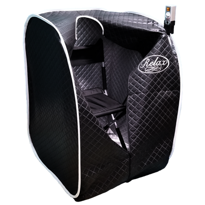 Black Pro Far Infrared Sauna with Reinforced Insulated Tent