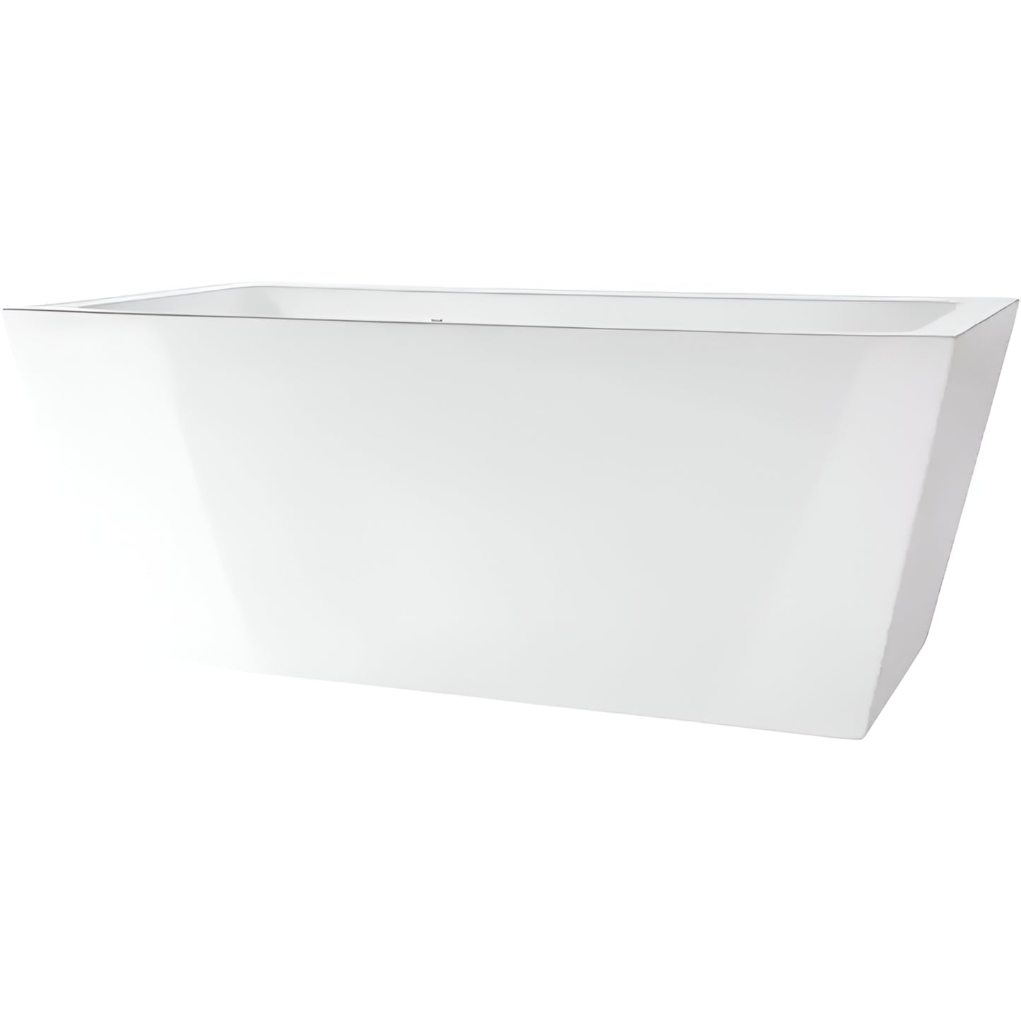 67" Acrylic Freestanding Soaking Bathtub