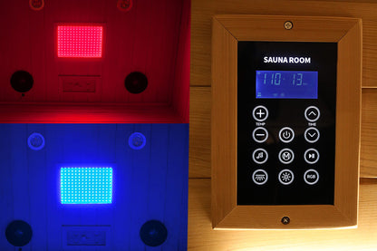 2-Person Far Infrared Sauna with Smart App Control
