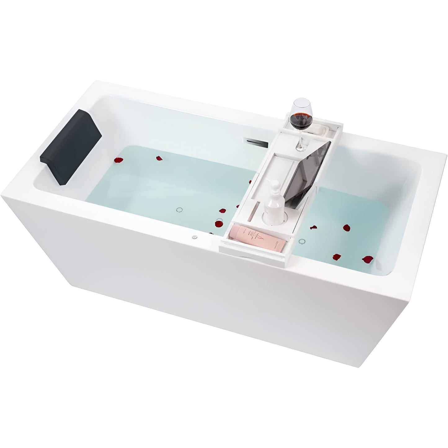 67" Acrylic Freestanding Soaking Bathtub