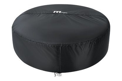 6-Person Inflatable Hot Tub with LED Lighting and 138 Air Jets