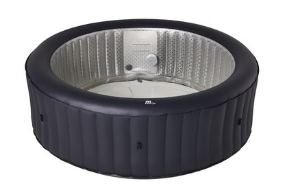 6-Person Inflatable Hot Tub with LED Lighting and 138 Air Jets