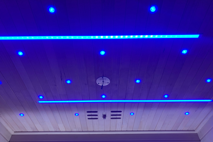 2-Person Full Spectrum Infrared Sauna with Red Light Therapy