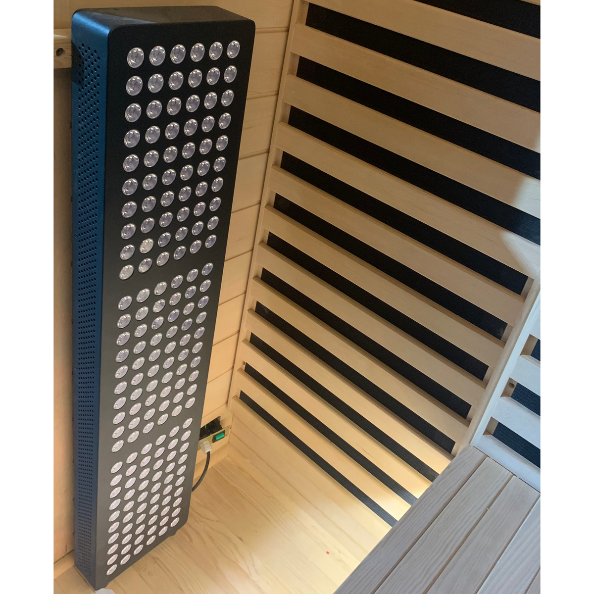 2-Person Full Spectrum Infrared Sauna with Red Light Therapy