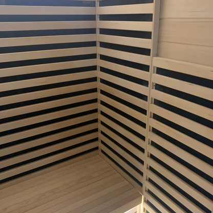2-Person Full Spectrum Infrared Sauna with Red Light Therapy
