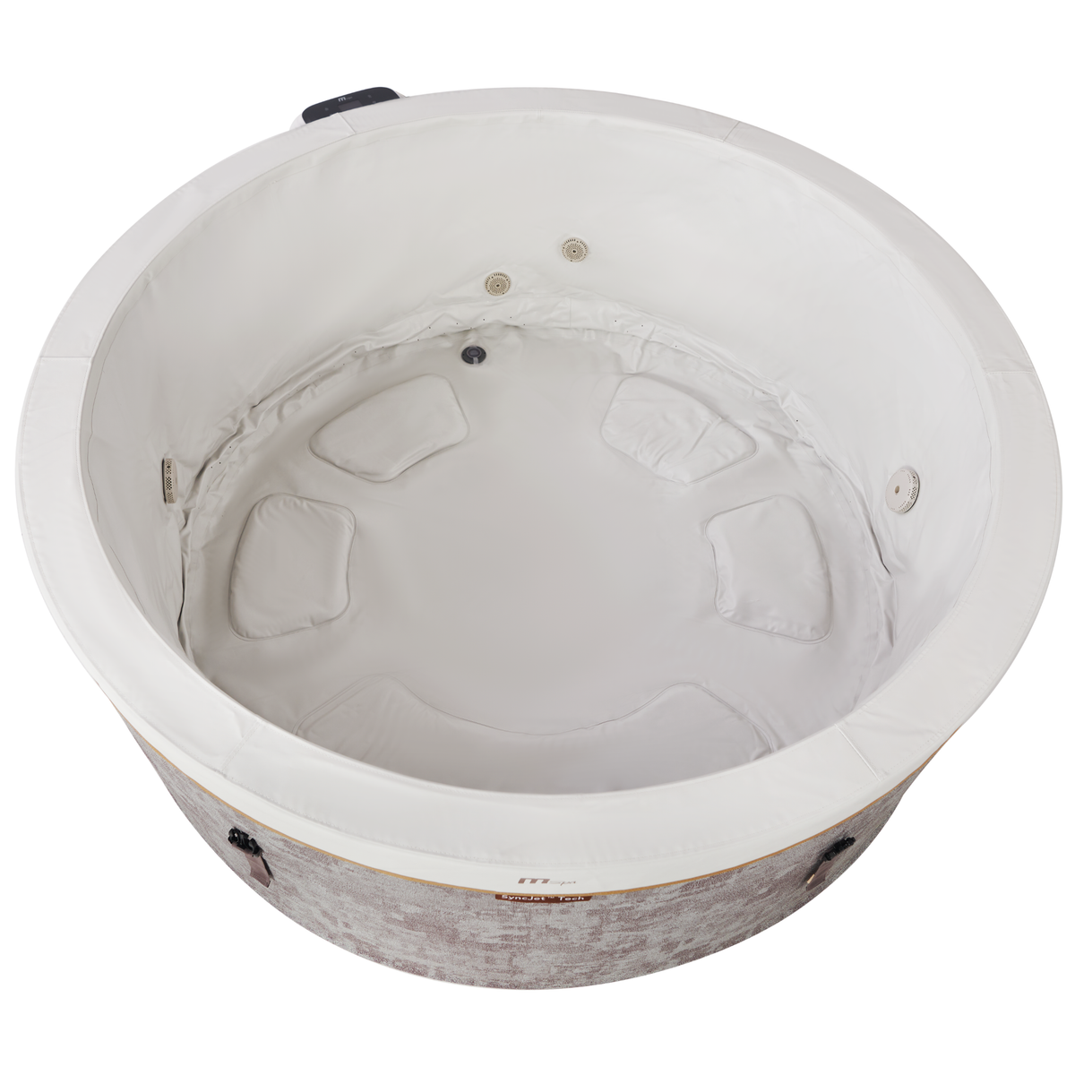 6-Person Rigid Foam Hot Tub with 138 Air Jets and App Control