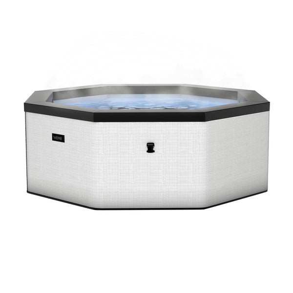 Como 6-Person Inflatable Hot Tub with Integrated 1800W Heater