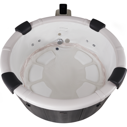6-Person Frame Hot Tub with 130 Air Jets and Hydro Jets