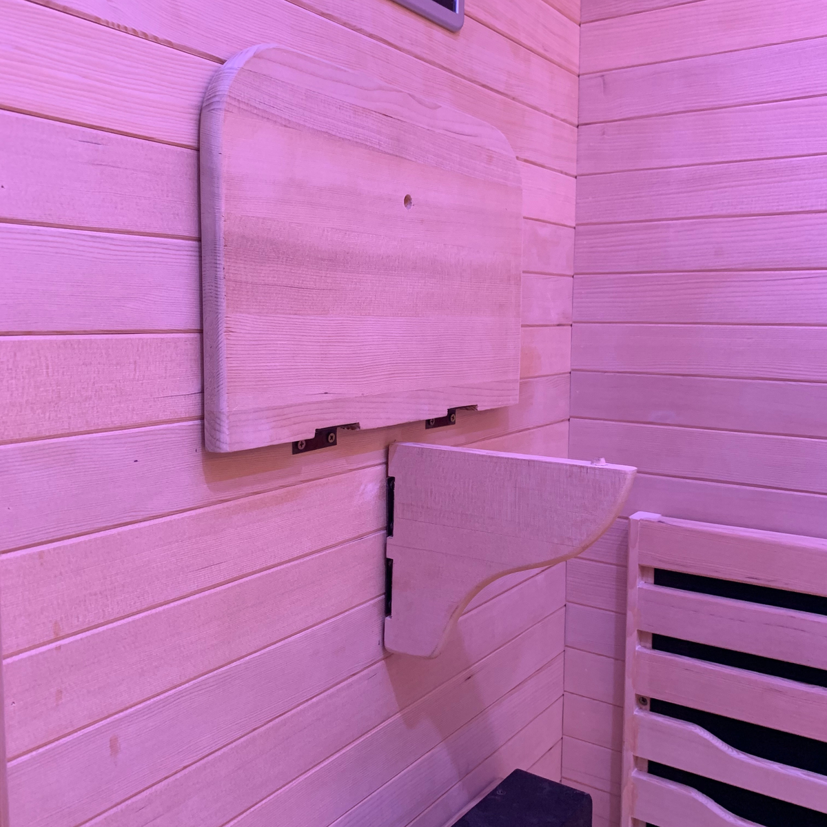 2-Person Full Spectrum Infrared Sauna with Red Light Therapy