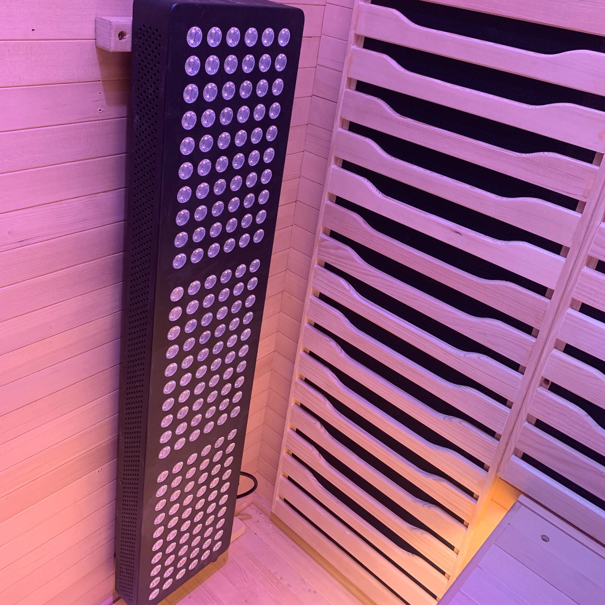 2-Person Full Spectrum Infrared Sauna with Red Light Therapy