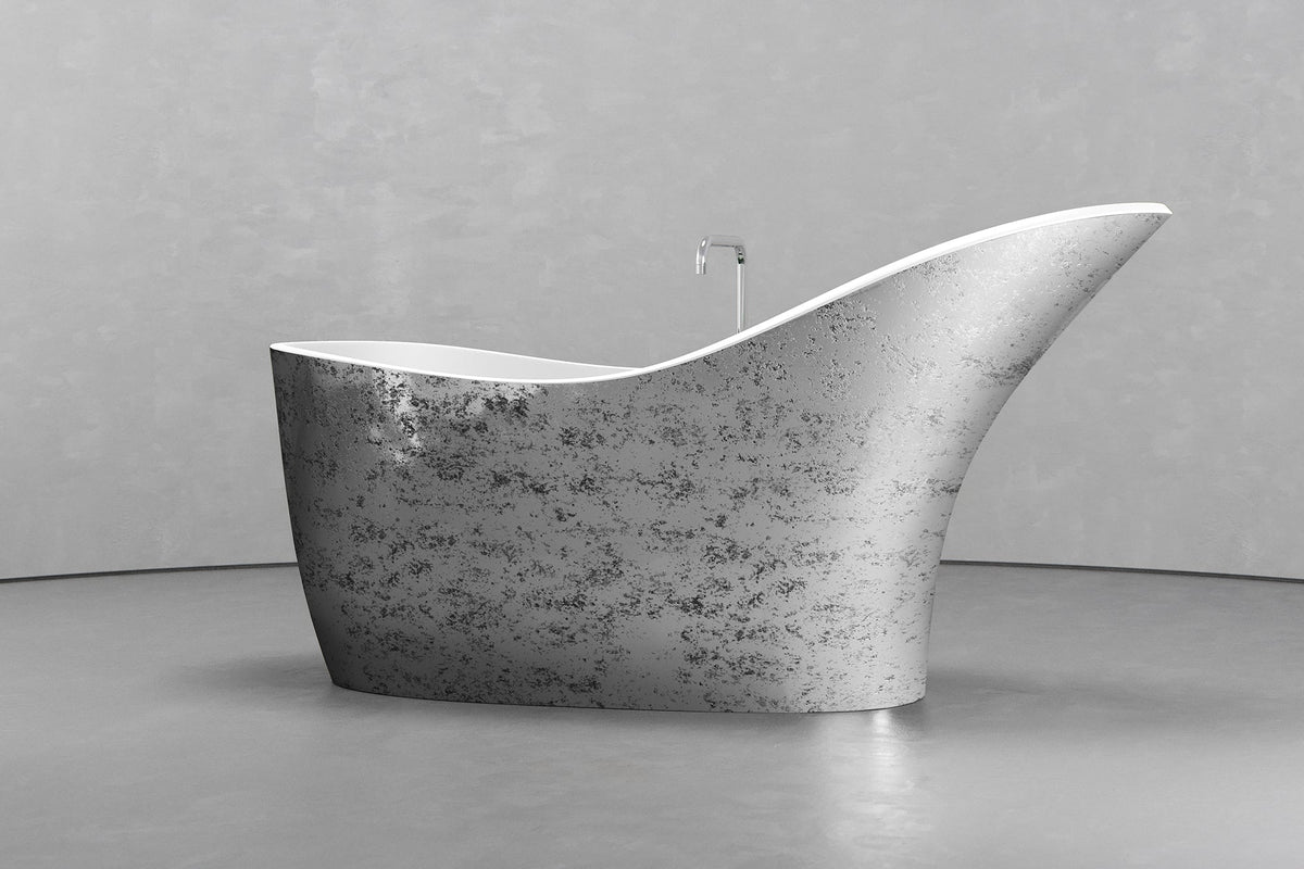 Freestanding Slipper Bathtub, 67.3 in, 79.25 gal