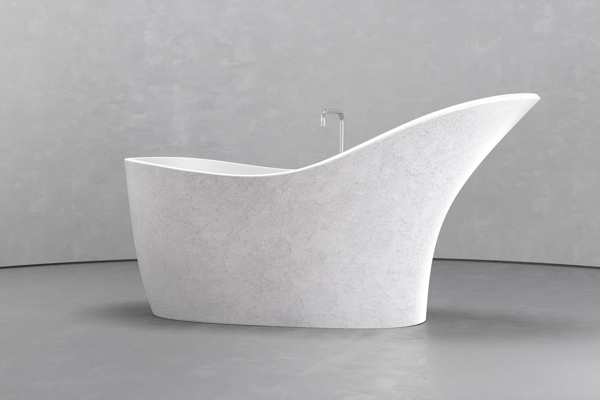 Freestanding Slipper Bathtub, 67.3 in, 79.25 gal
