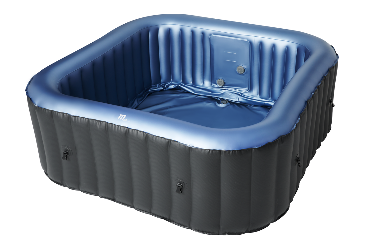 Inflatable Hot Tub Spa for 6 Adults with 132 Air Jets
