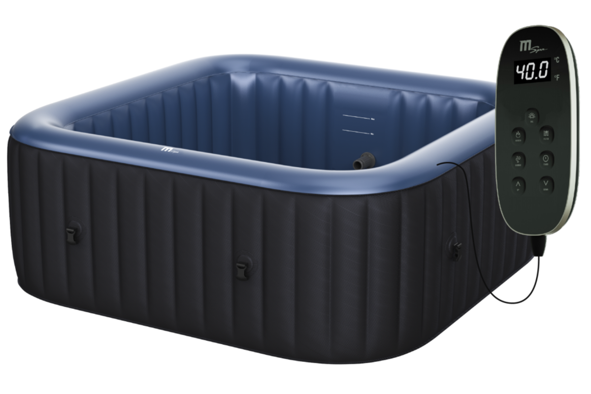 Inflatable Hot Tub Spa for 6 Adults with 132 Air Jets