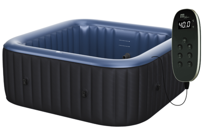 Inflatable Hot Tub Spa for 6 Adults with 132 Air Jets