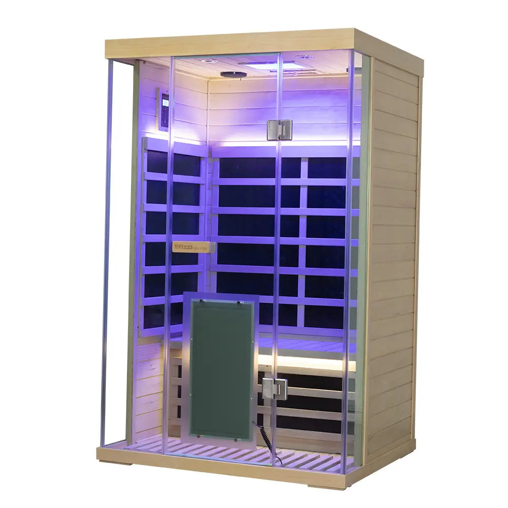 2-Person Far Infrared Sauna with Smart App Control