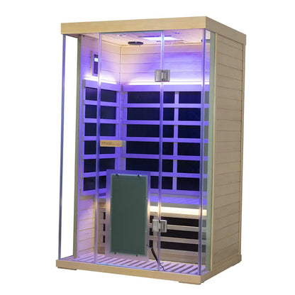 2-Person Far Infrared Sauna with Smart App Control