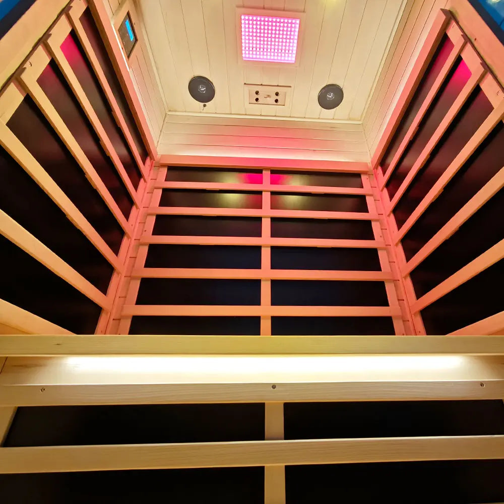 2-Person Far Infrared Sauna with Smart App Control
