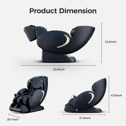 3D Zero Gravity Massage Chair with Voice Control