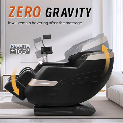Massage Chair with Zero Gravity Recline and Bluetooth
