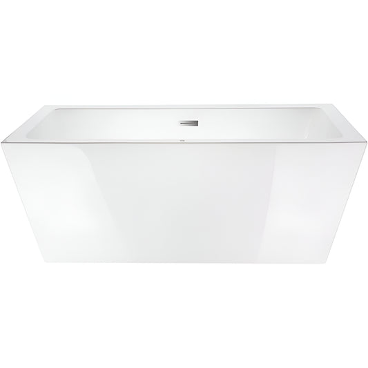 67" Acrylic Freestanding Soaking Bathtub