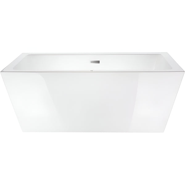 67" Acrylic Freestanding Soaking Bathtub