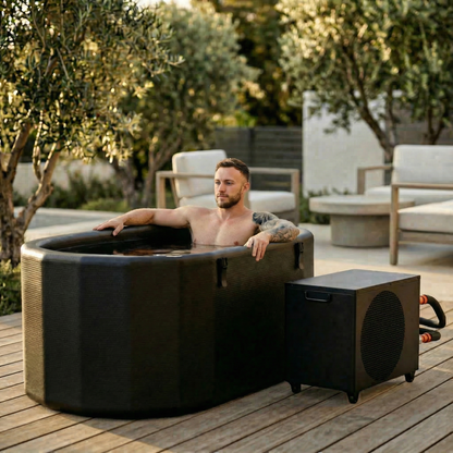 Cold Plunge Tub, 216-Gallon Inflatable Cryotherapy Tub