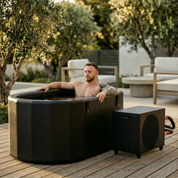 Cold Plunge Tub, 216-Gallon Inflatable Cryotherapy Tub